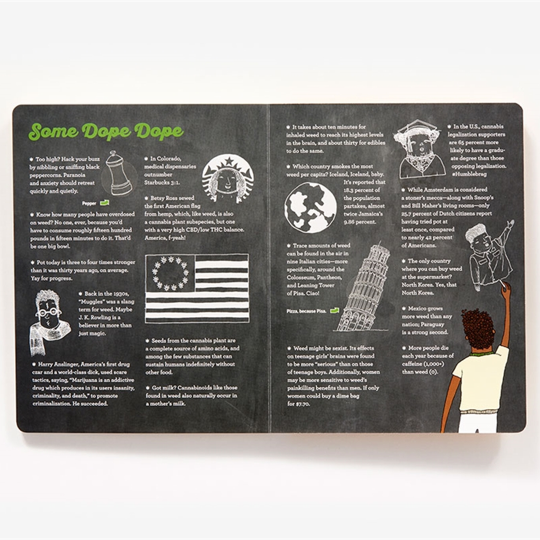 The Scratch & Sniff Book of Weed