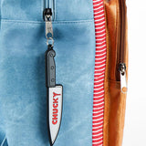 Chucky Faux Leather Casual Fashion Backpack