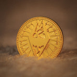 The Elder Scrolls Septim Coin  Misty Gold Edition