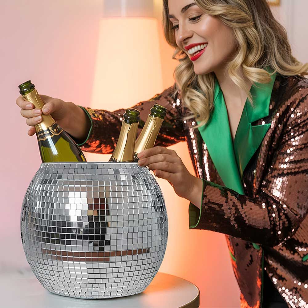 Disco Ball Ice Bucket