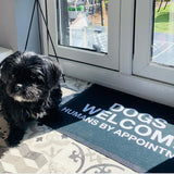 Dogs Welcome, Human By Appointment Door Mat