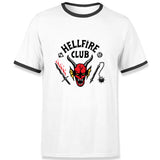 Stranger Things Hellfire Club Ringer T-Shirt