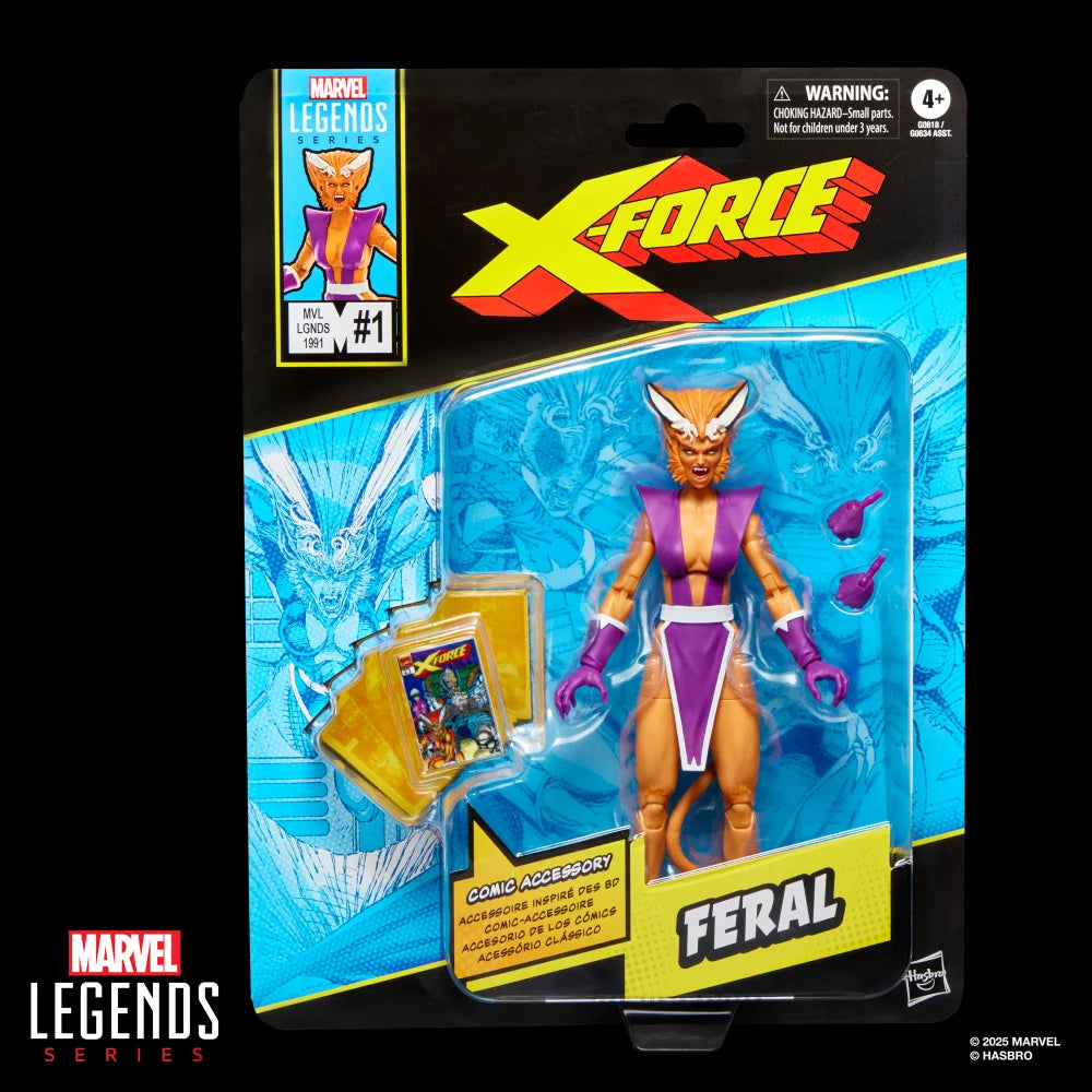 X-Force Marvel Legends Action Figure Feral 15 cm