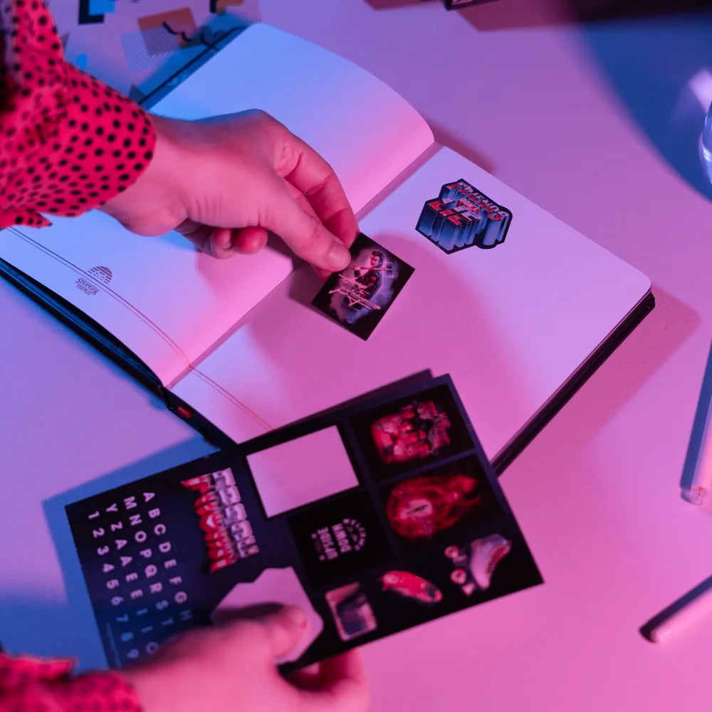 Stranger Things VHS Premium A5 Notebook