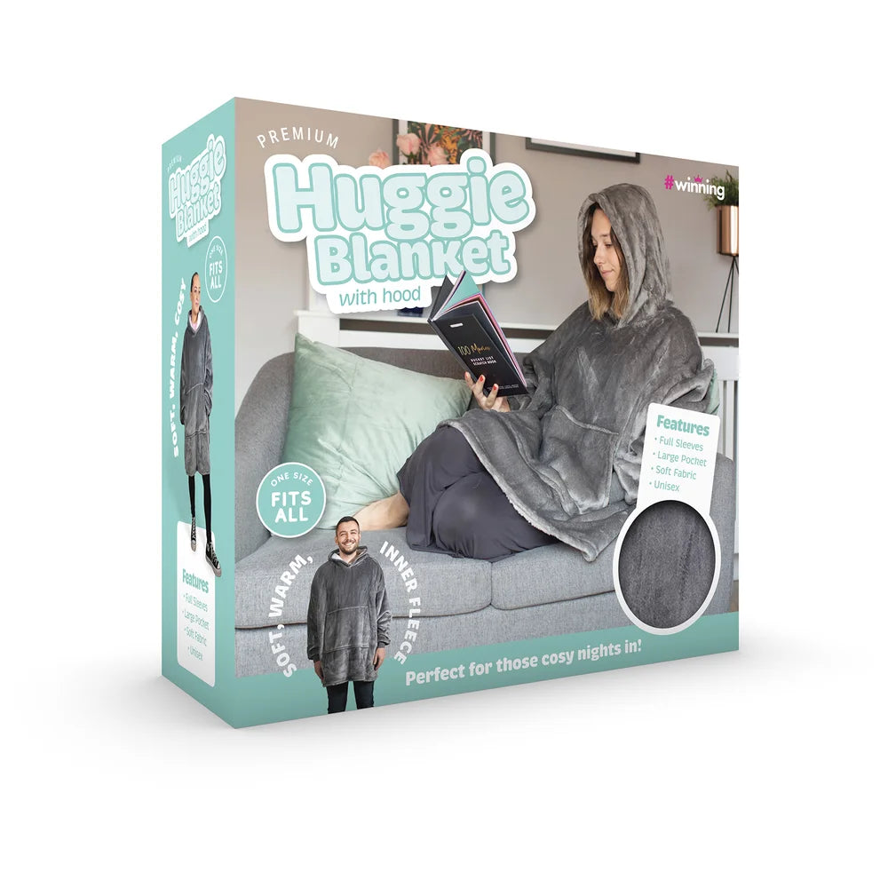 Grey Huggie Blanket