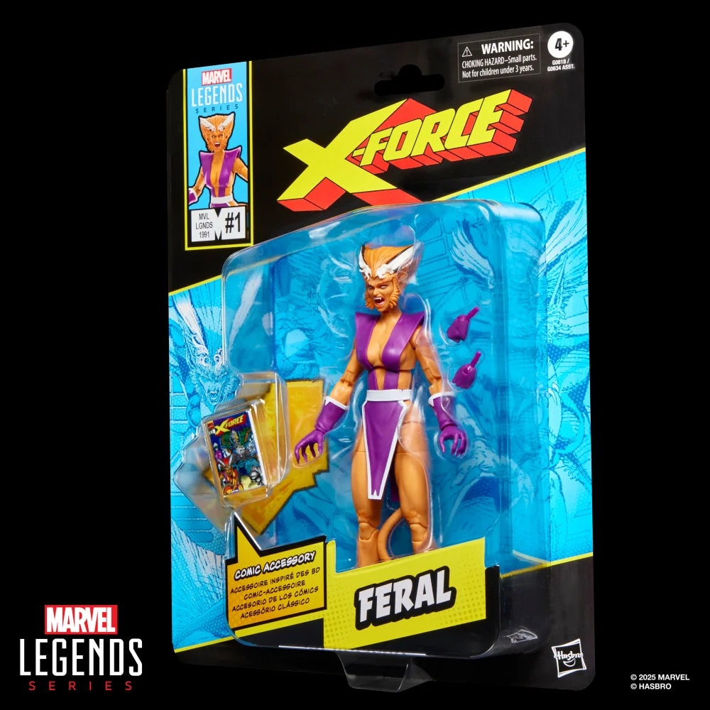 X-Force Marvel Legends Action Figure Feral 15 cm