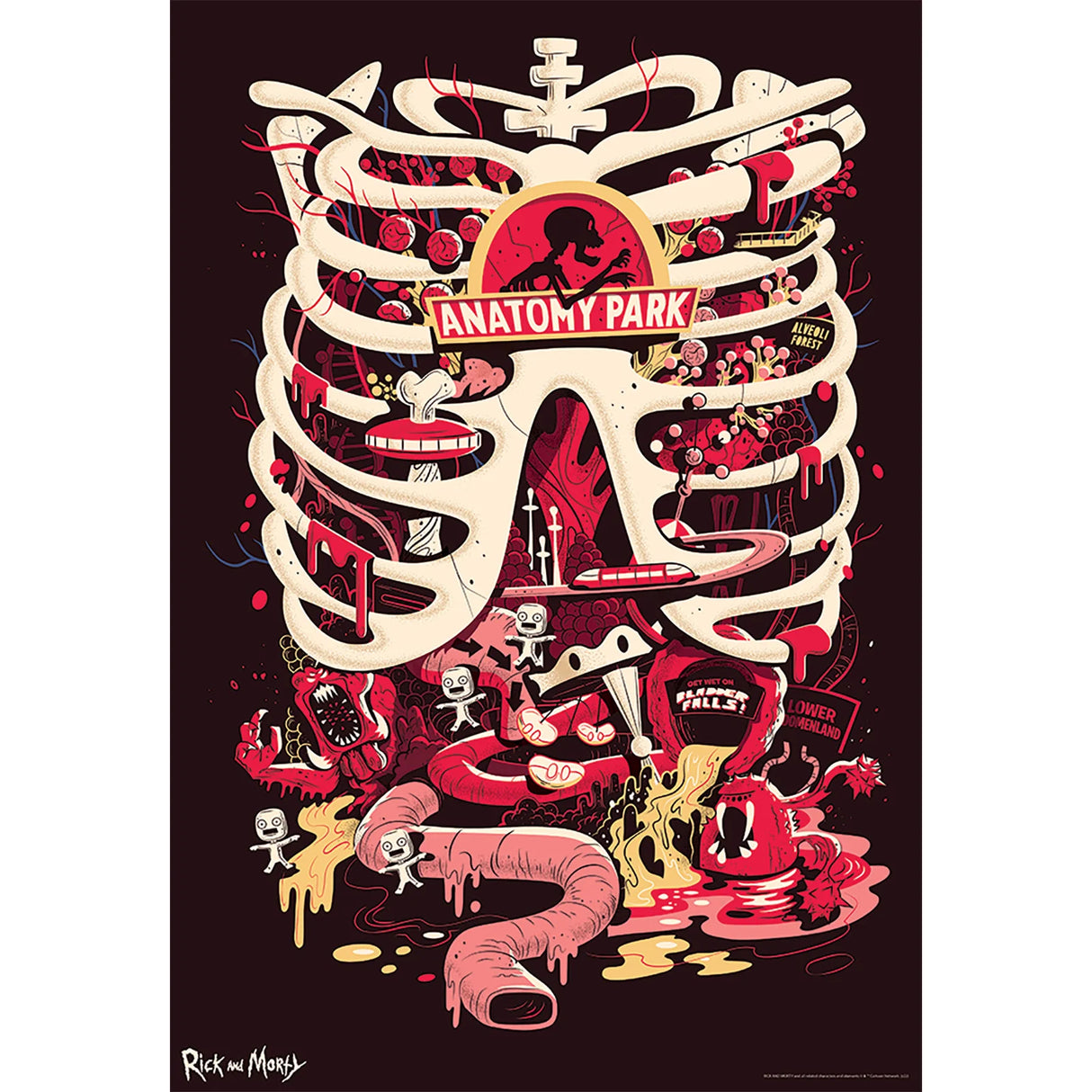 Dust! Rick & Morty Limited edtion art print