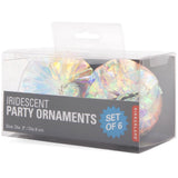 Kikkerland Iridescent Party Ornaments