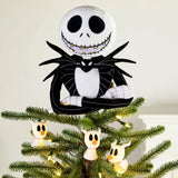 Hallmark Fabric Figural The Nightmare Before Christmas Jack Tree Topper