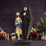 Enesco Nightmare Before Christmas Jack and Sally Coffin Figurine