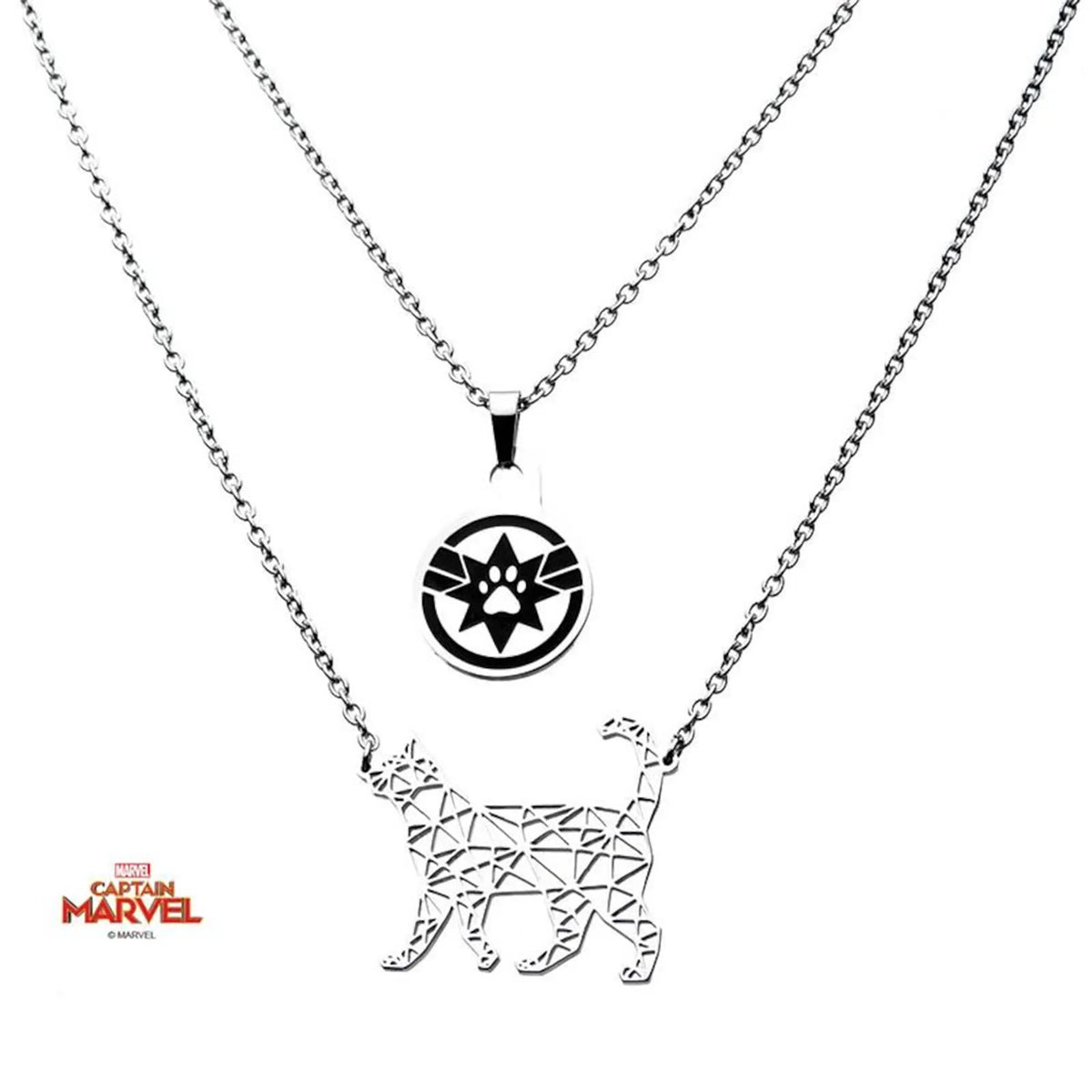 SalesOne Infinity Saga Captain Goose Cat Necklace