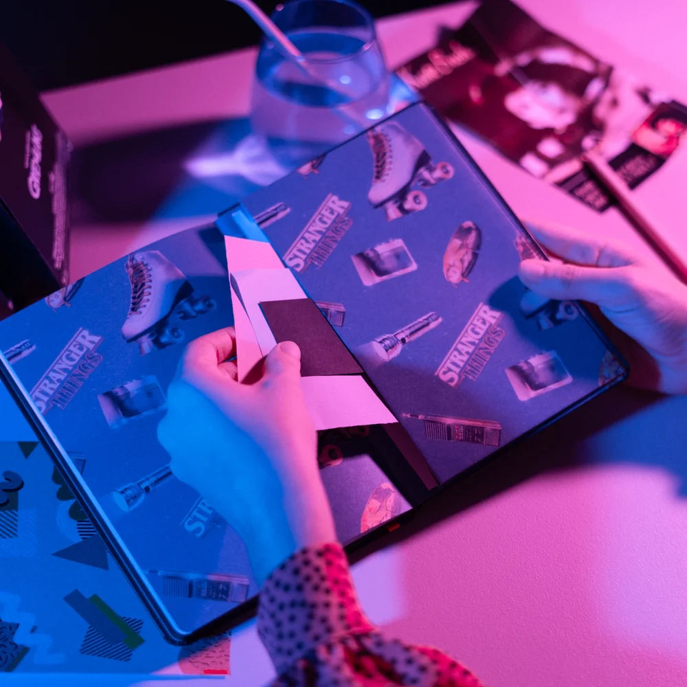 Stranger Things VHS Premium A5 Notebook