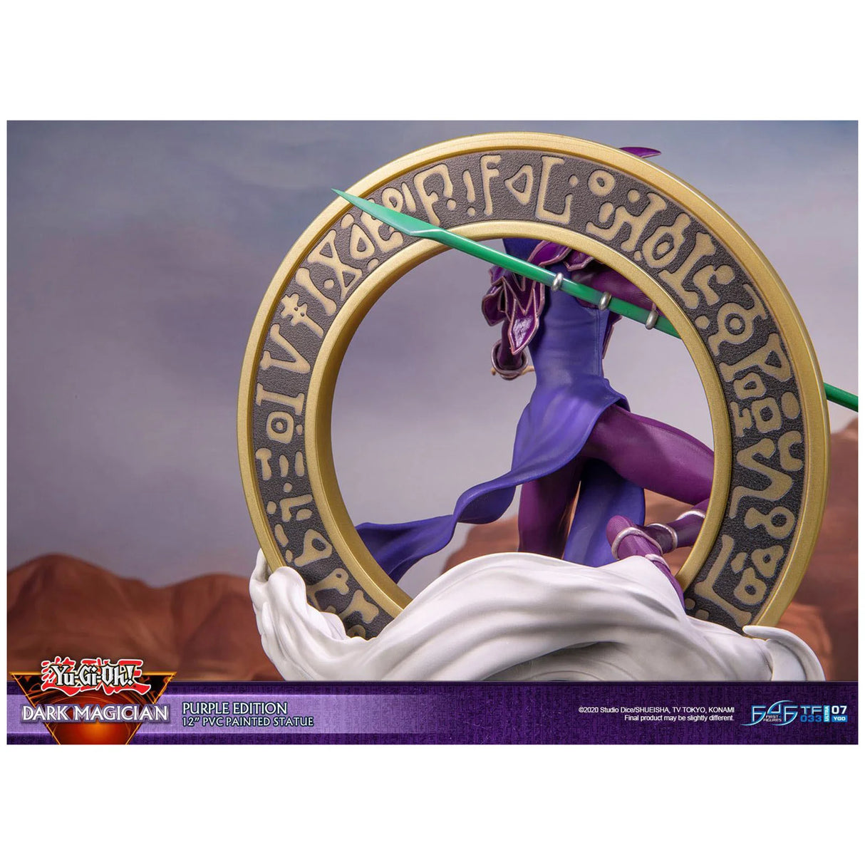 Yu-Gi-Oh! PVC Statue Dark Magician Purple Version 29 cm