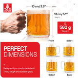 Official Atari 3D Beer Glass 1 Pint 600ml
