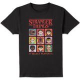Stranger Things  Choose Your Character T-Shirt - Black
