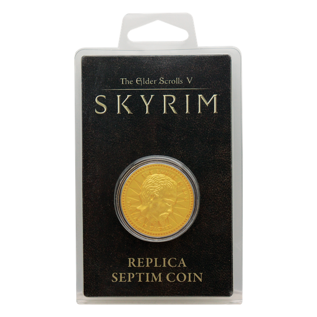 The Elder Scrolls Septim Coin  Misty Gold Edition