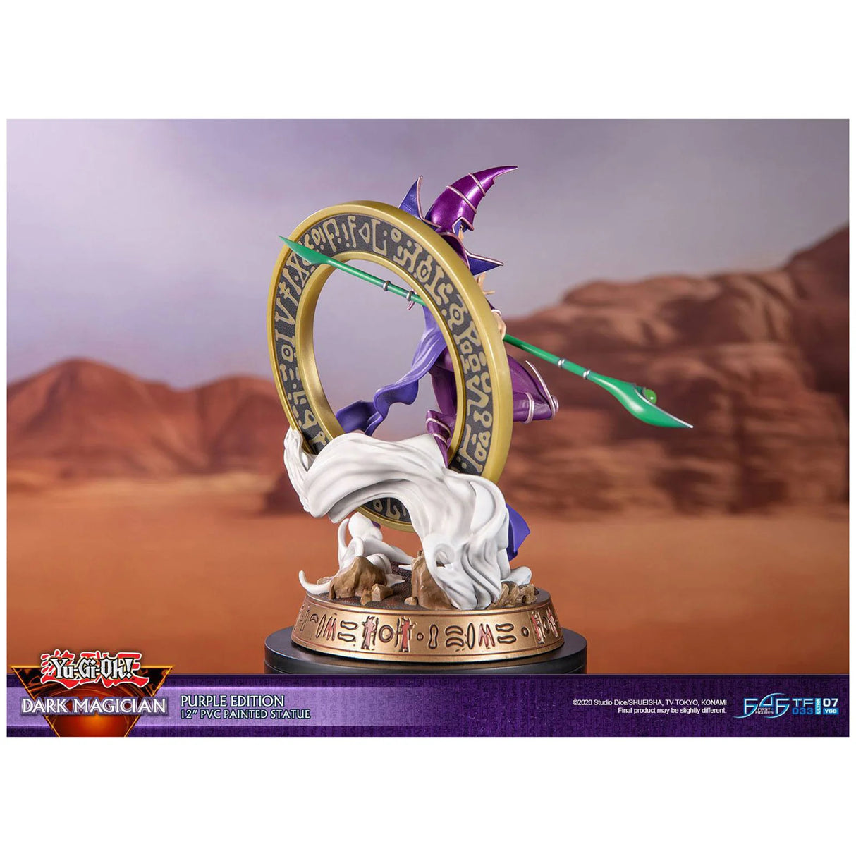 Yu-Gi-Oh! PVC Statue Dark Magician Purple Version 29 cm