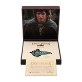 The Lord Of The Rings The One Ring In A Chain & Frodo's Brooch Set