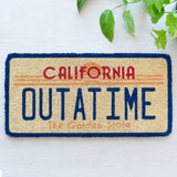 Back To The Future Door Mat