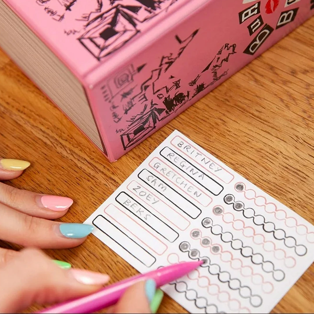 Mean Girls Burn Book Party Game