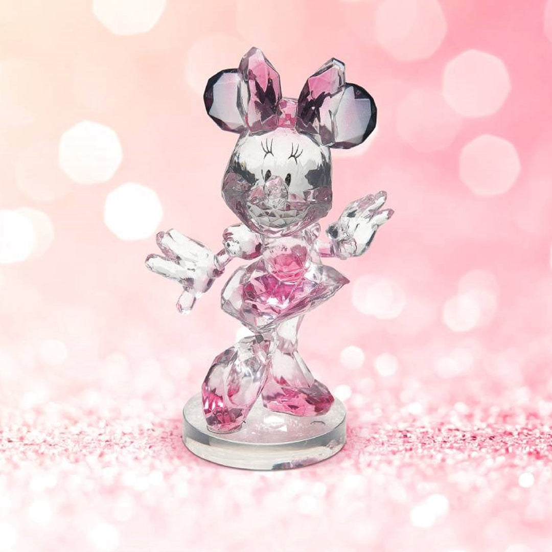 Enesco Disney Showcase Collection Minnie Mouse Facet Figurine (10cm)