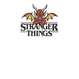 Stranger Things Hellfire Devil T-Shirt - White