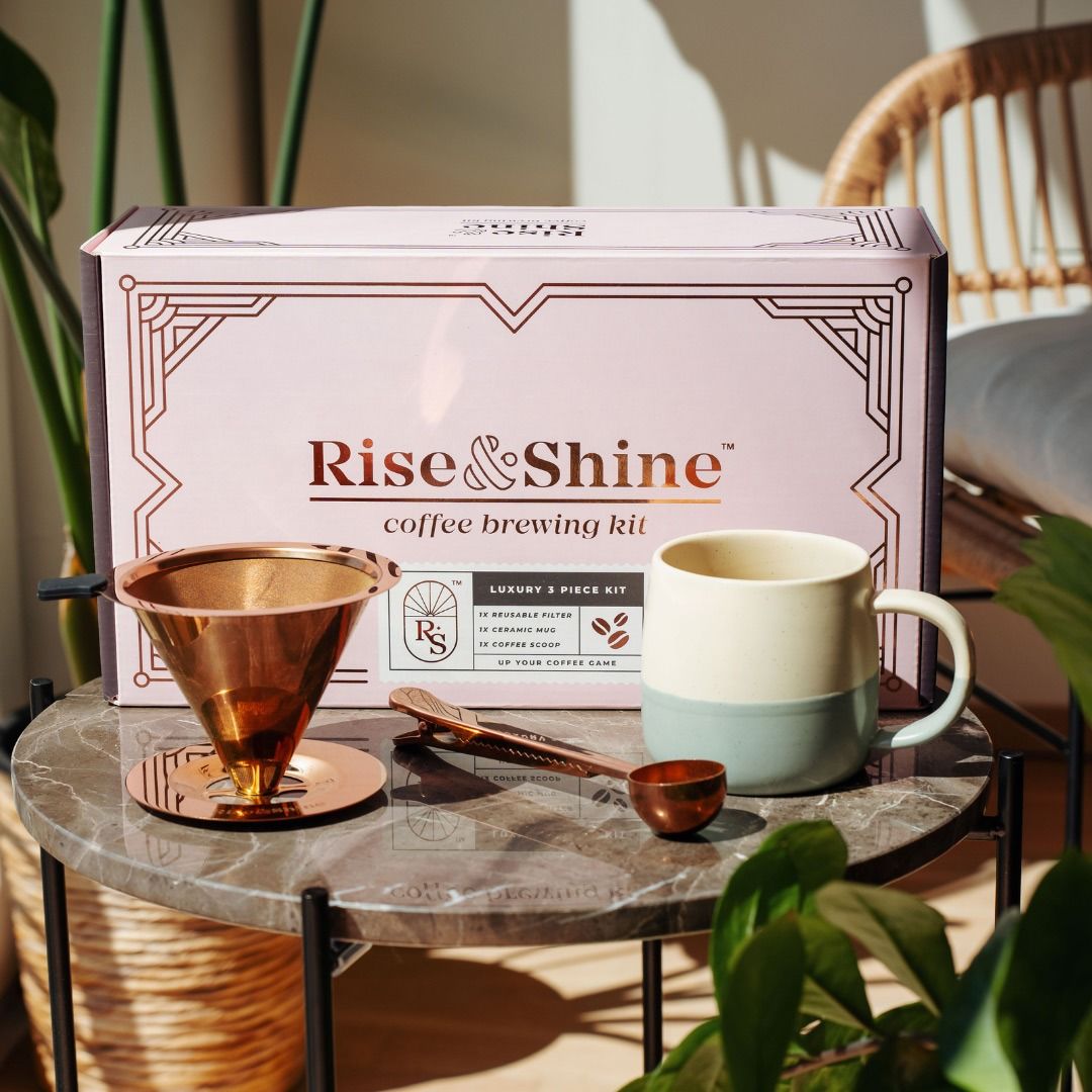 rise and shine coffee set