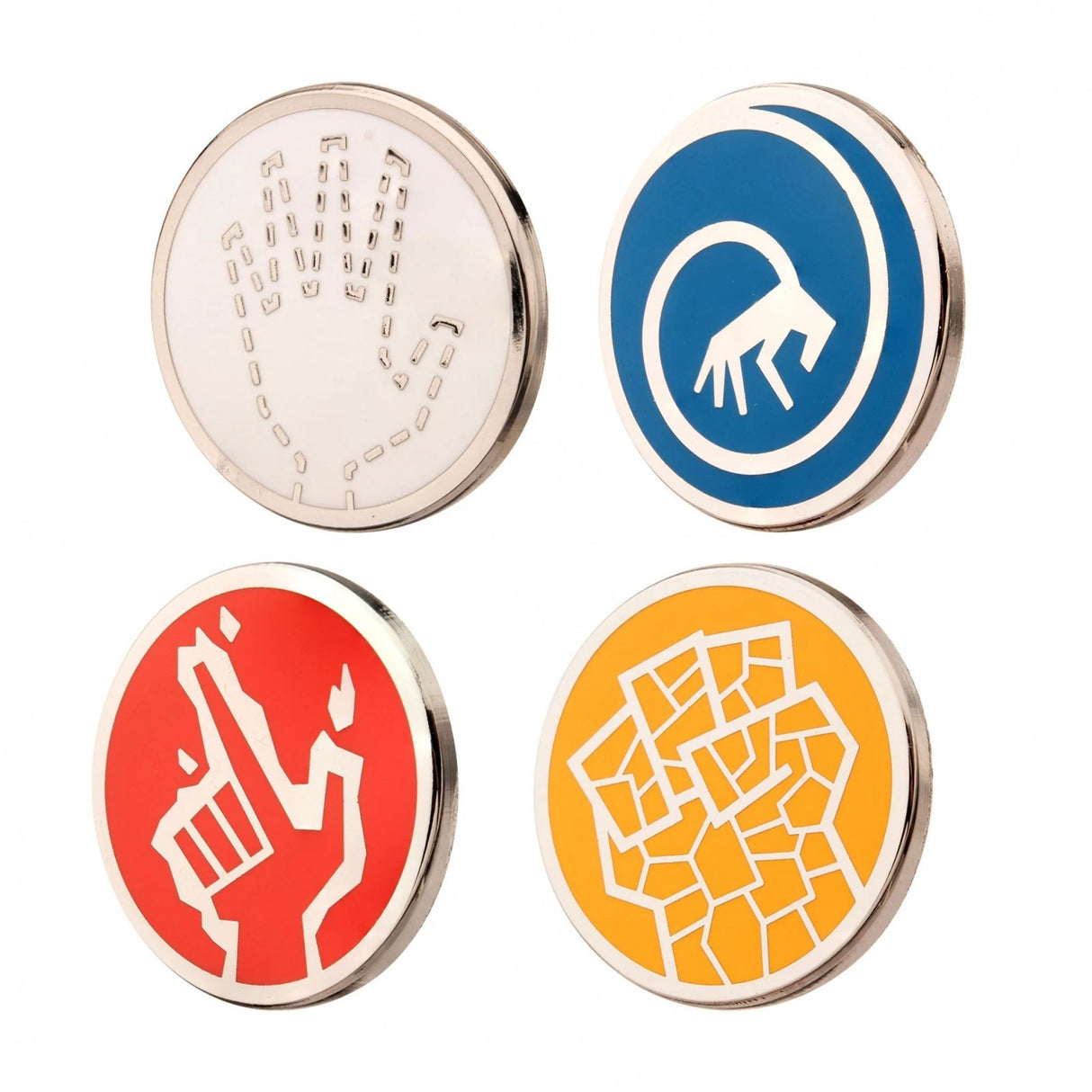 The Fantastic Four: First Steps Symbols Enamel Pin Set