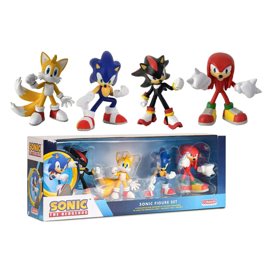 Sonic the Hedgehog LFIGS フィギュア ４点セット Sonic Gift Box Set 4 Figurines – IWOOT