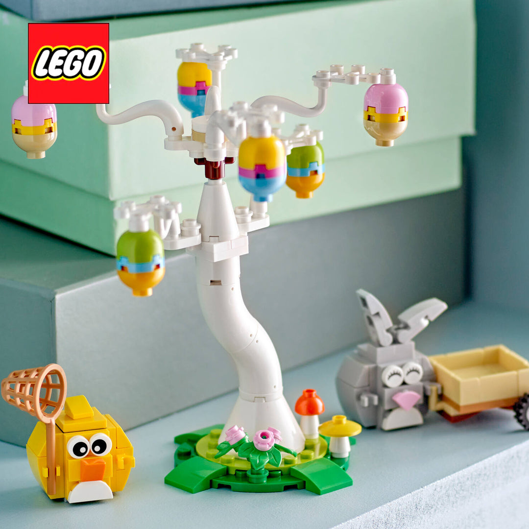 LEGO Easter Bunny and Chick Egg Hunt Animal Toy 40808
