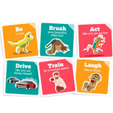 On A Scale of One to T-Rex Card Game