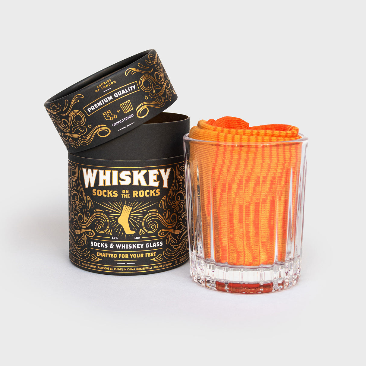 Whiskey Socks on the Rocks
